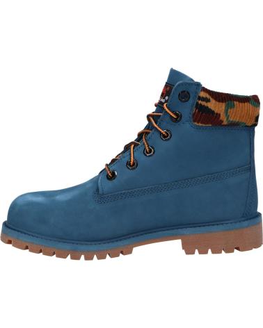 Bottines pour Femme et Fille et Garçon TIMBERLAND A2FNK 6 IN PREMIUM BZ4 MAJOLICA BLUE
