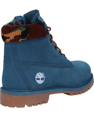 Bottines pour Femme et Fille et Garçon TIMBERLAND A2FNK 6 IN PREMIUM BZ4 MAJOLICA BLUE