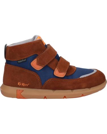Botines de Niña y Niño KICKERS 878780-10 JUNIBO 92 MARRON