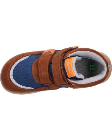 Botins de Menina e Menino KICKERS 878780-10 JUNIBO 92 MARRON