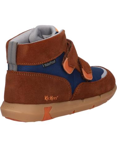 Botins de Menina e Menino KICKERS 878780-10 JUNIBO 92 MARRON