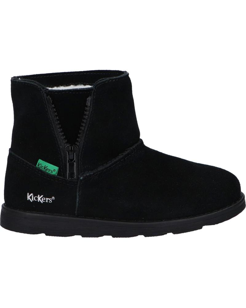 Boots für Mädchen und Junge KICKERS 884390-30 ALDIZA 8 NOIR