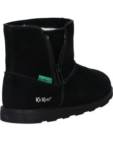 Boots für Mädchen und Junge KICKERS 884390-30 ALDIZA 8 NOIR