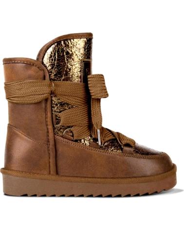 Woman Mid boots D FRANKLIN D FRANKLIN - BOTA AUSTRALIANA NORDIC SHINY NUT MARRON
