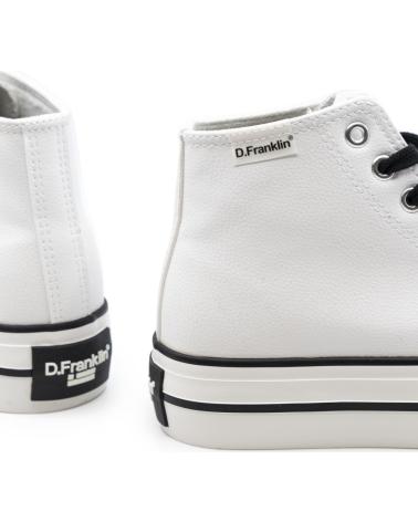 Botines de Mujer D FRANKLIN BOTIN ZAPATILLA DE MUJER D FRANKLIN MIK22040 BLANCO