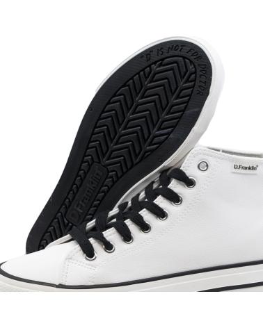 Botines de Mujer D FRANKLIN BOTIN ZAPATILLA DE MUJER D FRANKLIN MIK22040 BLANCO