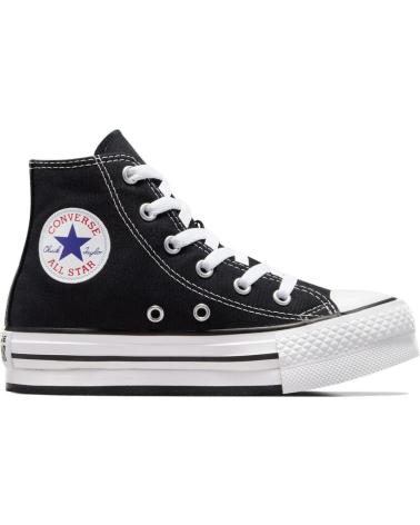 girl and boy Zapatillas deporte CONVERSE - ZAPATILLAS NEGRAS PARA NINO - CHUCK TAYLOR ALL STAR LIFT P NEGRO