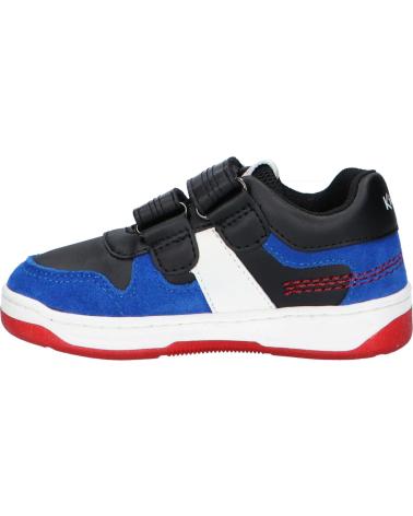 Sneaker-De-Niño-KICKERS-910861-30-KALIDO-53-BLEU-NOIR-ROUGE