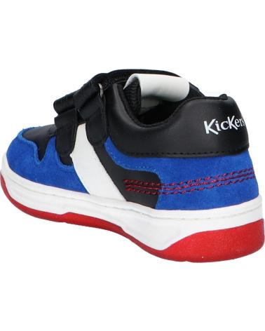 Sneaker-De-Niño-KICKERS-910861-30-KALIDO-53-BLEU-NOIR-ROUGE