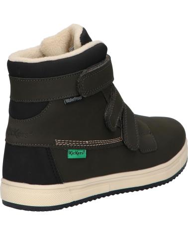 Botines de Niño KICKERS 736814-30 YEPOKRO 203 KAKI NOIR