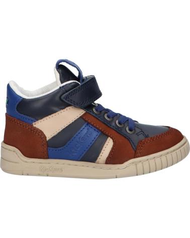 Sportivo-De-Niño-KICKERS-878831-10-WINCKY-93-MARRON-BLEU-MAR