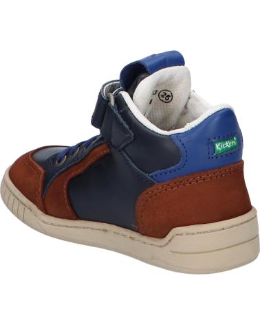 Sportivo-De-Niño-KICKERS-878831-10-WINCKY-93-MARRON-BLEU-MAR