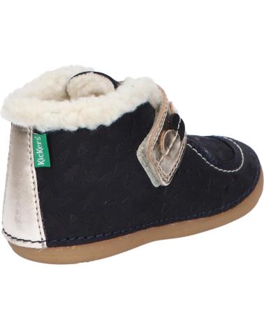 Zapatos de Niña KICKERS 909730-10 SO SCHUSS 102 MARINE OR FANTA