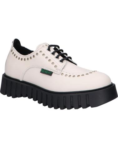 Sapatos de Mulher KICKERS 910604-50 KICK FAMOUS 3 BLANC