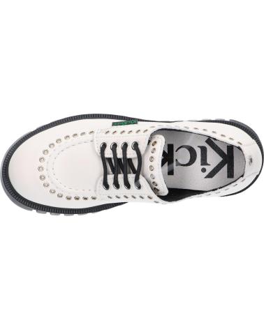 Sapatos de Mulher KICKERS 910604-50 KICK FAMOUS 3 BLANC