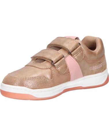 Sneaker für Mädchen KICKERS 910860-30 KALIDO 113 BEIGE ROSE GLIT