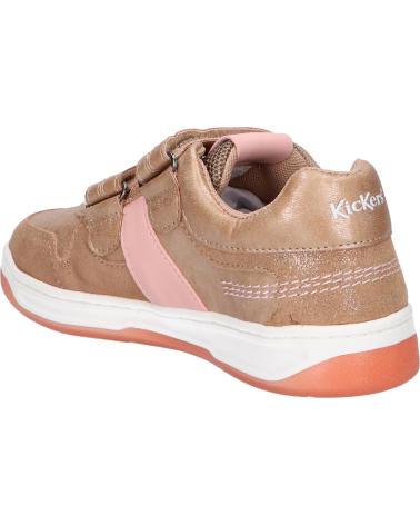 Sneaker für Mädchen KICKERS 910860-30 KALIDO 113 BEIGE ROSE GLIT