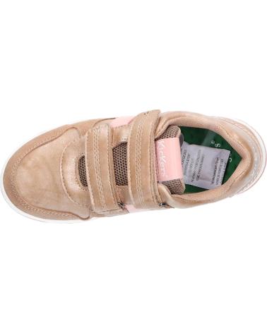 Sneaker für Mädchen KICKERS 910860-30 KALIDO 113 BEIGE ROSE GLIT