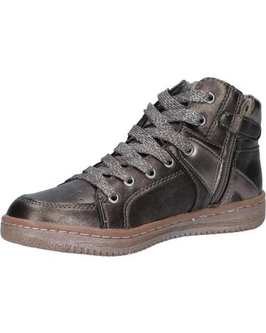 Sportif pour Garçon KICKERS 739357-30 LOWELL 123 GRIS FONCE GLIT
