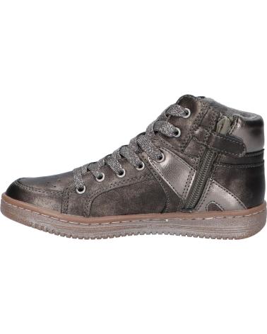 Sportif pour Garçon KICKERS 739357-30 LOWELL 123 GRIS FONCE GLIT
