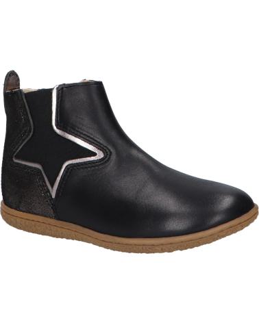 Boots-De-Niña-KICKERS-744617-30-VERMILLON-83-NOIR-ARGENT