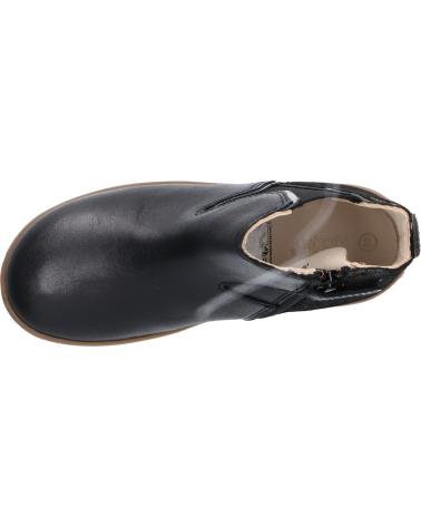 Boots-De-Niña-KICKERS-744617-30-VERMILLON-83-NOIR-ARGENT