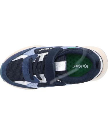 Sportif pour Fille KICKERS 910841-30 KIYOMI 103 MARINE LEOPARD