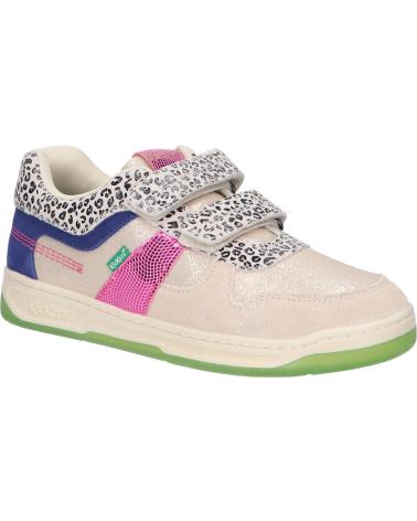 Sportif pour Fille KICKERS 910867-30 KALIDO 2 MULTICOLOR LEOP