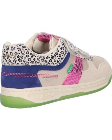 Sportif pour Fille KICKERS 910867-30 KALIDO 2 MULTICOLOR LEOP