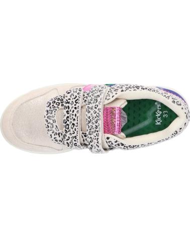 Sportif pour Fille KICKERS 910867-30 KALIDO 2 MULTICOLOR LEOP