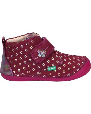 Stivali per Bambina e Bambino KICKERS 915398-10 SABIO 181 PRUNE FLOWER