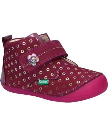 Stivali per Bambina e Bambino KICKERS 915398-10 SABIO 181 PRUNE FLOWER