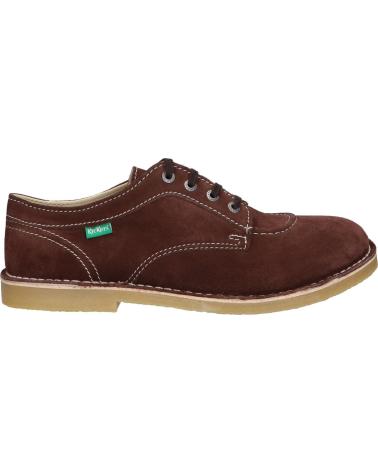 Zapatos de Hombre KICKERS 693773-60 KICK KARMA 92 MARRON FONCE