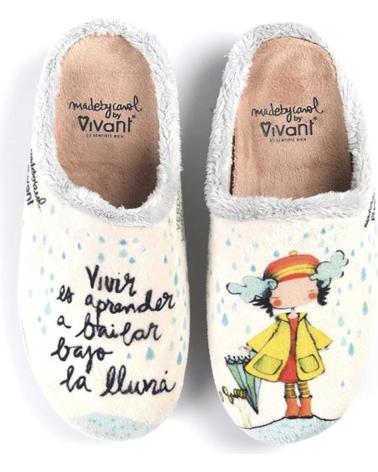 Calzado de casa de Mujer VIVANT ZAPATILLAS DE CASA BEIGE