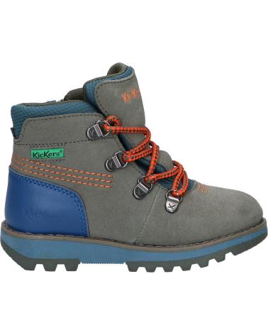 Botas de Menina e Menino KICKERS 878760-10 KICKNATURE 202 KAKI ORANGE