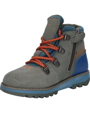 Stivali per Bambina e Bambino KICKERS 878760-10 KICKNATURE 202 KAKI ORANGE