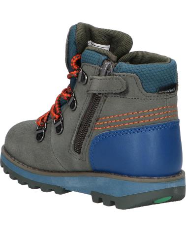 Stivali per Bambina e Bambino KICKERS 878760-10 KICKNATURE 202 KAKI ORANGE