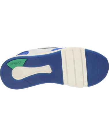 Sneaker-De-Niño-KICKERS-928500-30-KIKUSTOM-33-BLANC-BLEU-ORAN