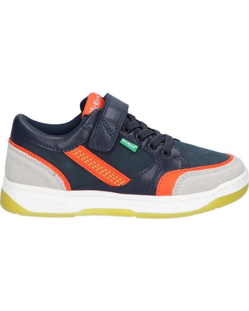 Esportes--De-Niña-KICKERS-928541-30-KOUIC-102-MARINE-GRIS-ORA