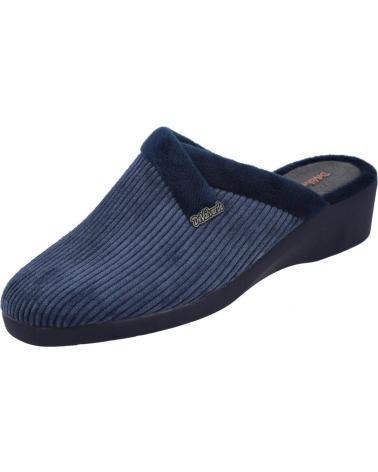 Pantofole-De-Mujer-DEVALVERDE-228-ZAPATILLAS-DE-CASA-MUJER-AZUL