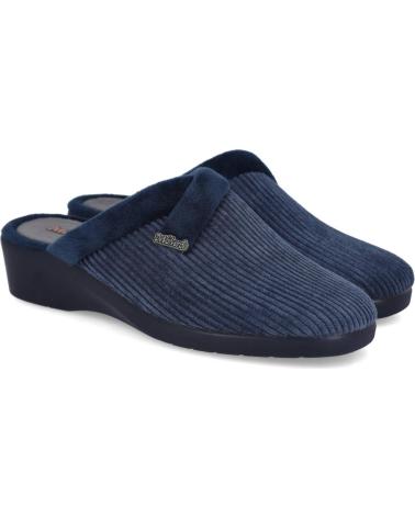 Pantofole-De-Mujer-DEVALVERDE-228-ZAPATILLAS-DE-CASA-MUJER-AZUL