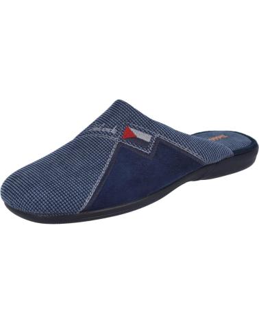 DEVALVERDE PANTUFAS DE CASA 3505 AZUIS PARA HOMEM AZUL