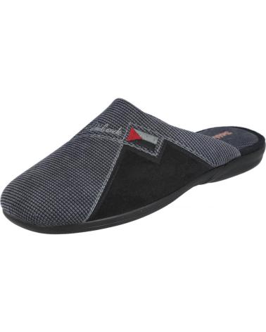 DEVALVERDE CHINELOS DE CASA MODELO 3505 EM PRETO NEGRO