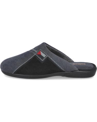 DEVALVERDE CHINELOS DE CASA MODELO 3505 EM PRETO NEGRO