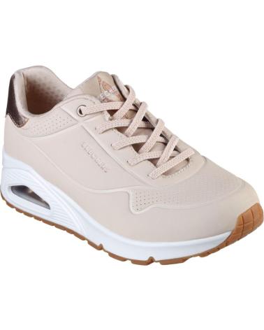 Lässige-sneaker-für-damen-SKECHERS-ZAPATILLAS-MUJER-MODELO-UNO---SHIMMER-AWAY-COLOR-BEIS-NAT-BEIGE