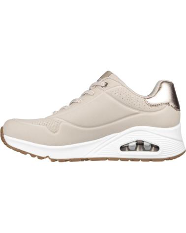 Lässige-sneaker-für-damen-SKECHERS-ZAPATILLAS-MUJER-MODELO-UNO---SHIMMER-AWAY-COLOR-BEIS-NAT-BEIGE