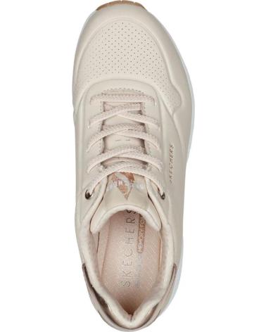 Lässige-sneaker-für-damen-SKECHERS-ZAPATILLAS-MUJER-MODELO-UNO---SHIMMER-AWAY-COLOR-BEIS-NAT-BEIGE