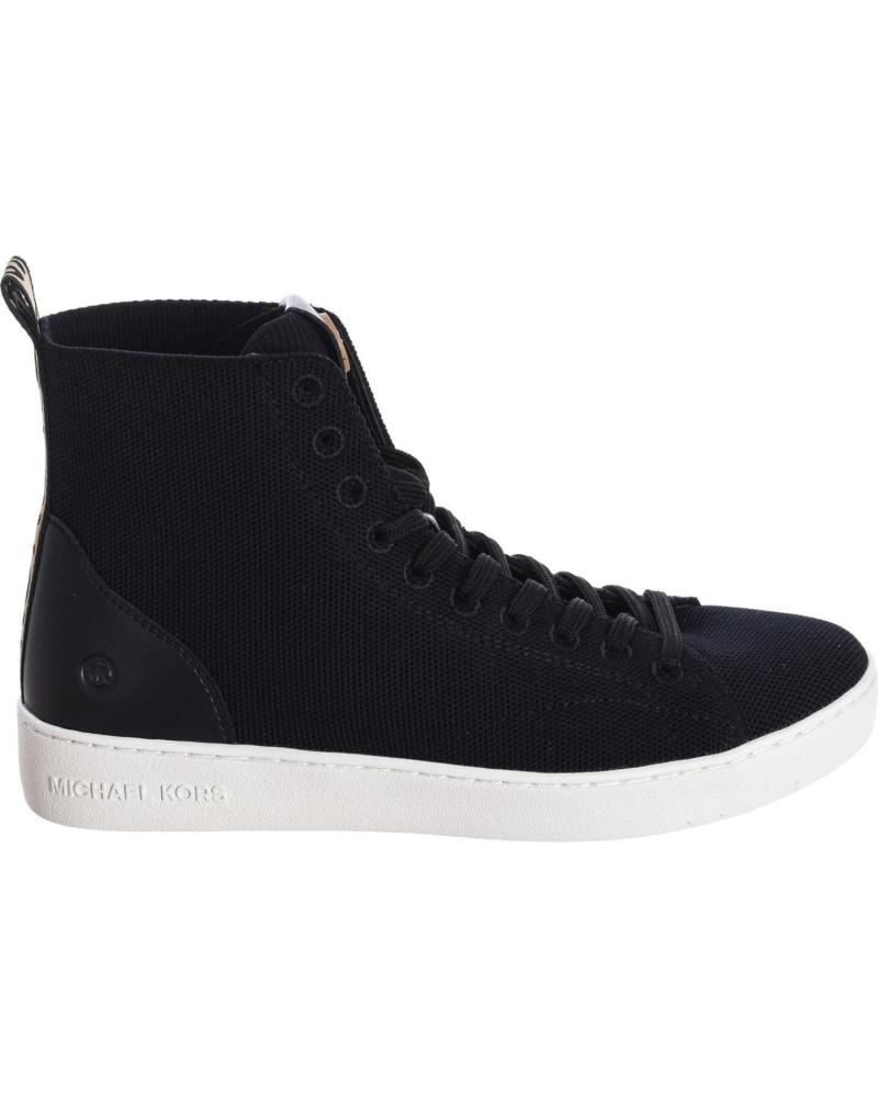Botines de Mujer MICHAEL KORS ZAPATILLA SNEAKER EVY ABOTINADA T2NVFS2D MUJER NEGRO