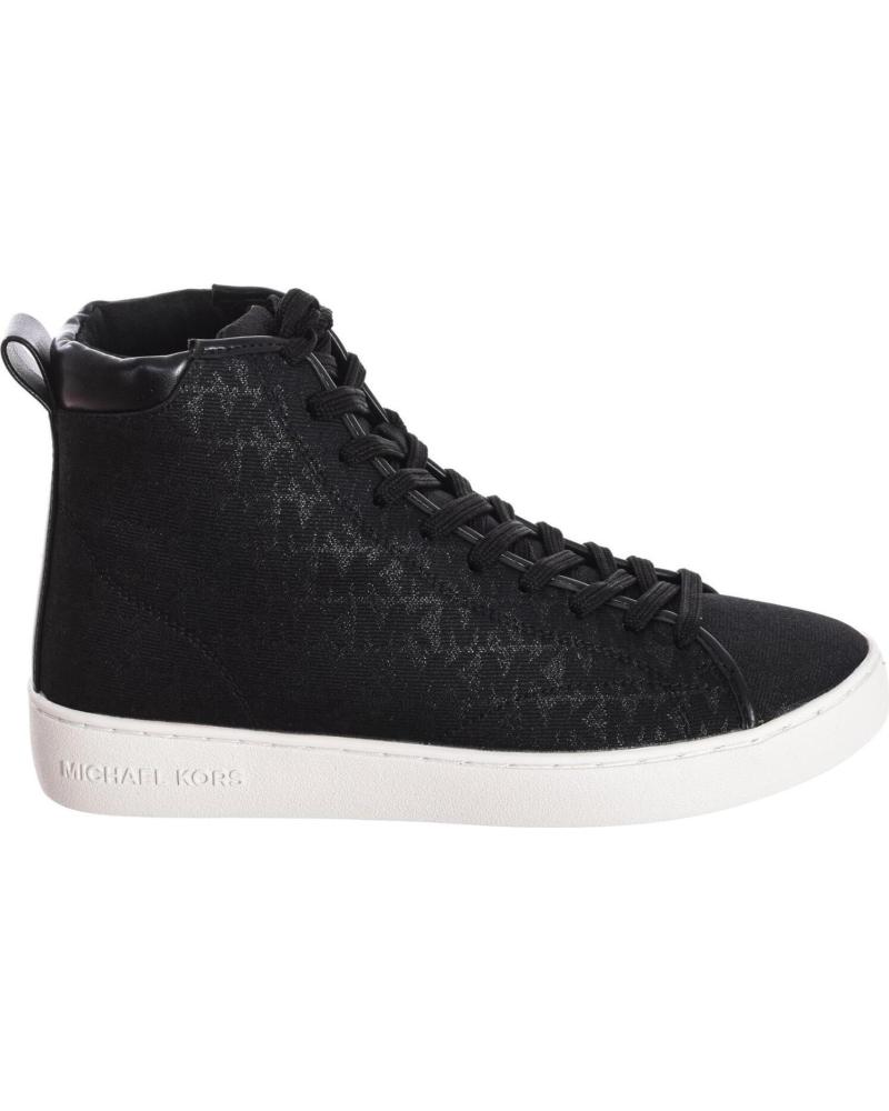 Woman Zapatillas deporte MICHAEL KORS ZAPATILLA SNEAKER EVY ABOTINADA METALIZADA F2NVFE5Y MUJER NEGRO