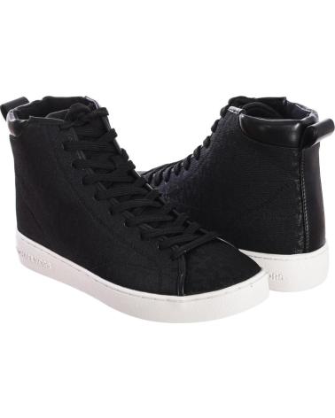 Woman Zapatillas deporte MICHAEL KORS ZAPATILLA SNEAKER EVY ABOTINADA METALIZADA F2NVFE5Y MUJER NEGRO